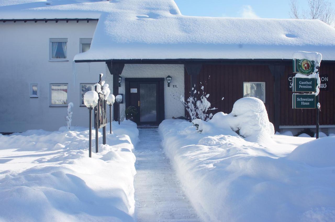 Landhotel Garni Schweizerhaus Schönwalde 外观 照片